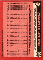1986 O-Pee-Chee Charlie Hough #275