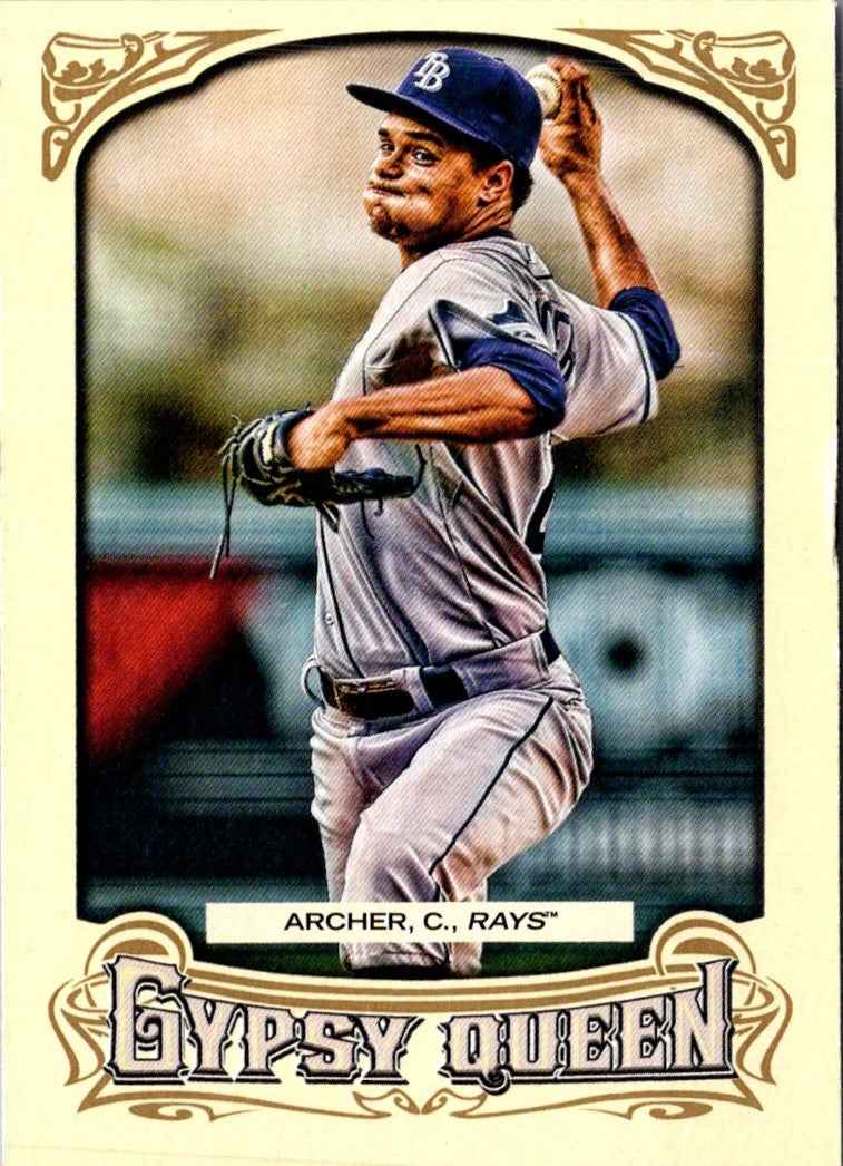 2014 Topps Gypsy Queen Chris Archer