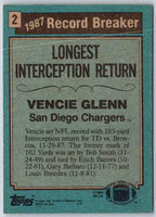 2011 Topps Football Venice Glenn #2