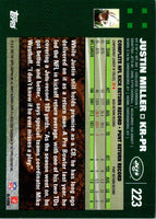2007 Topps Justin Miller #223