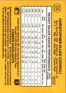 1987 Donruss Chris Codiroli