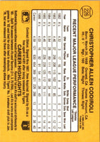 1987 Donruss Chris Codiroli #226