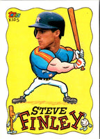 1992 Topps Kids Steve Finley #46