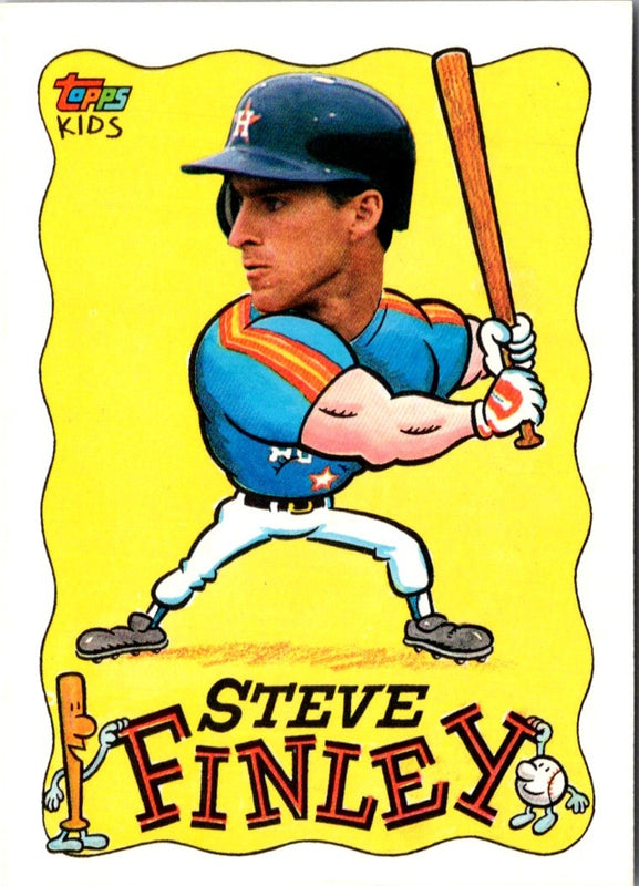 1992 Topps Kids Steve Finley #46
