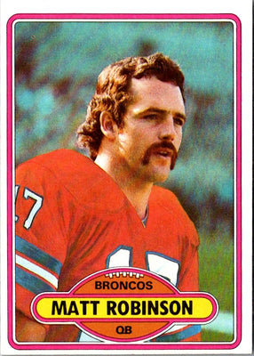1980 Topps Matt Robinson #12 NM-MT