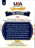 2013 Panini USA Champions Tino Martinez #37