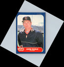 1986 Fleer Vern Ruhle