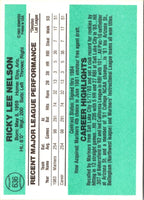 1984 Donruss Ricky Nelson #636 Rookie