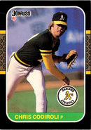 1987 Donruss Chris Codiroli