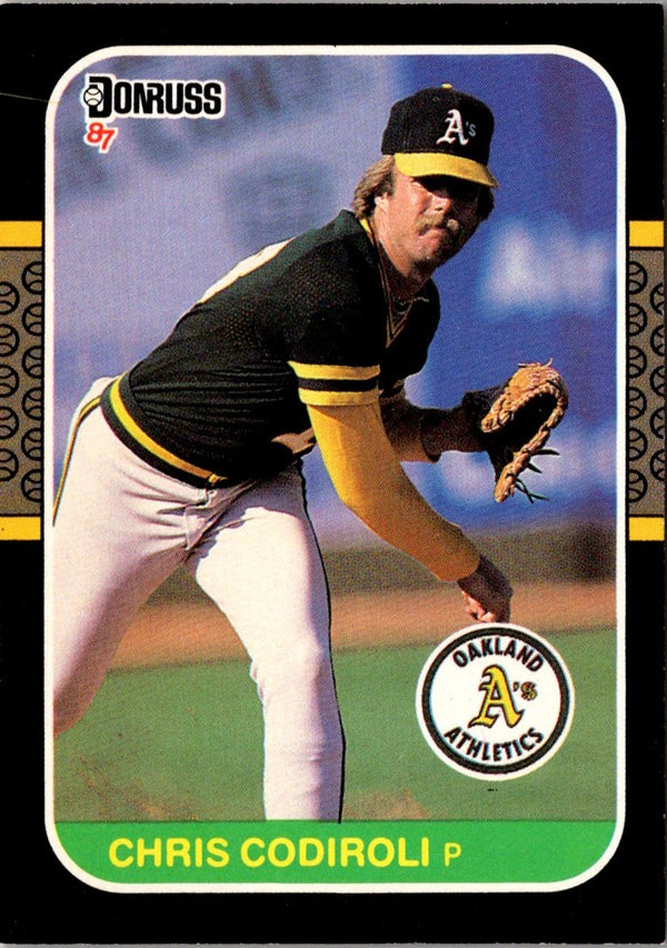 1987 Donruss Chris Codiroli #226