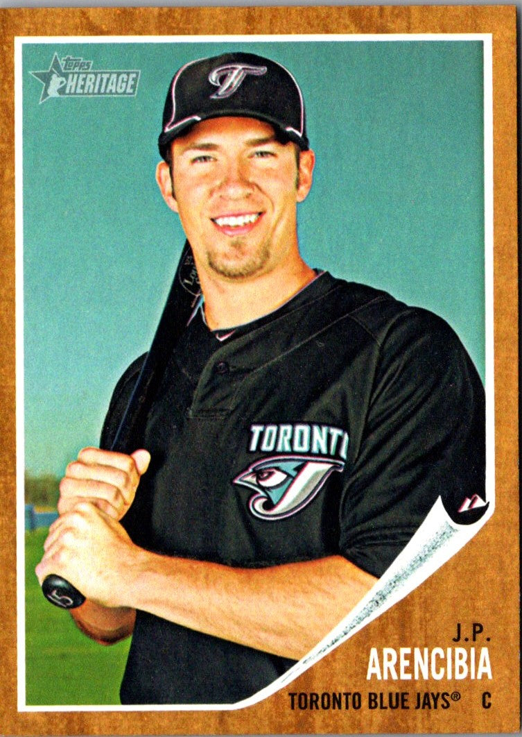 2011 Topps Heritage J.P. Arencibia