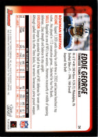 2003 Bowman Eddie George #24