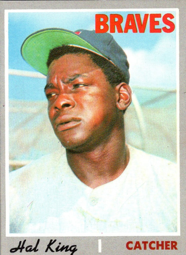 1970 Topps Hal King #327 EX-MT+