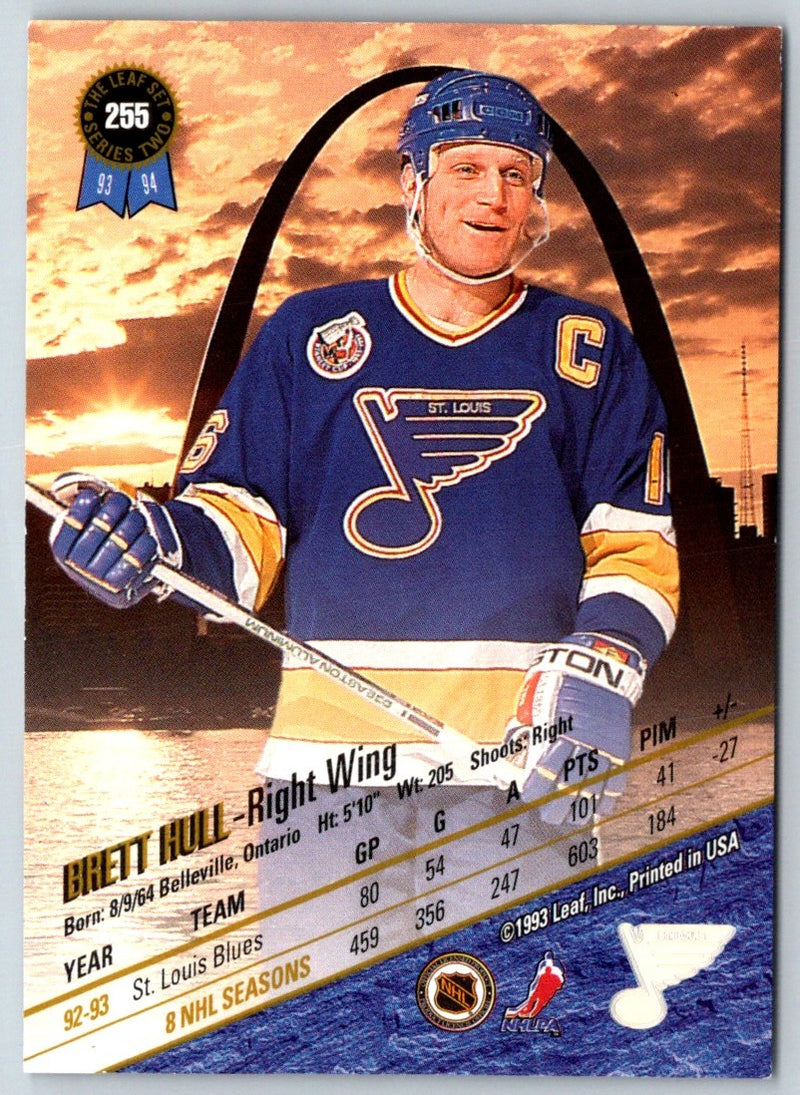 1993 Leaf Brett Hull