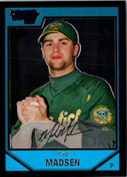 2007 Bowman Chrome Prospects Mike Madsen #BC89