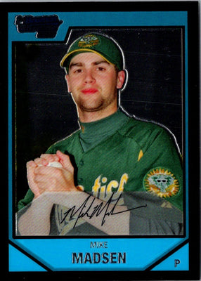 2007 Bowman Chrome Prospects Mike Madsen #BC89