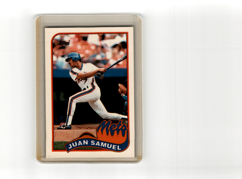 1989 Topps Traded Tiffany Juan Samuel