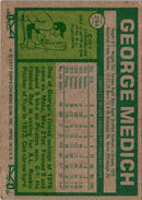 1977 Topps George Medich