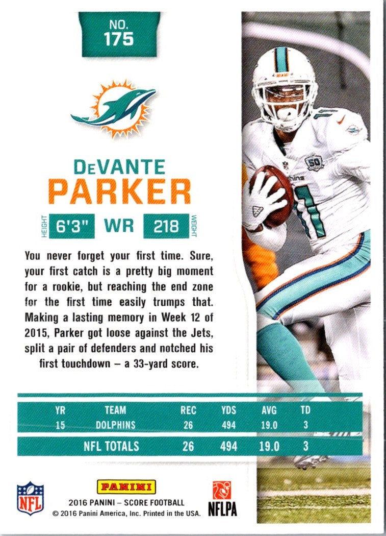 2016 Score DeVante Parker