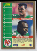 1991 Score Randall Cunningham/Fred Barnett