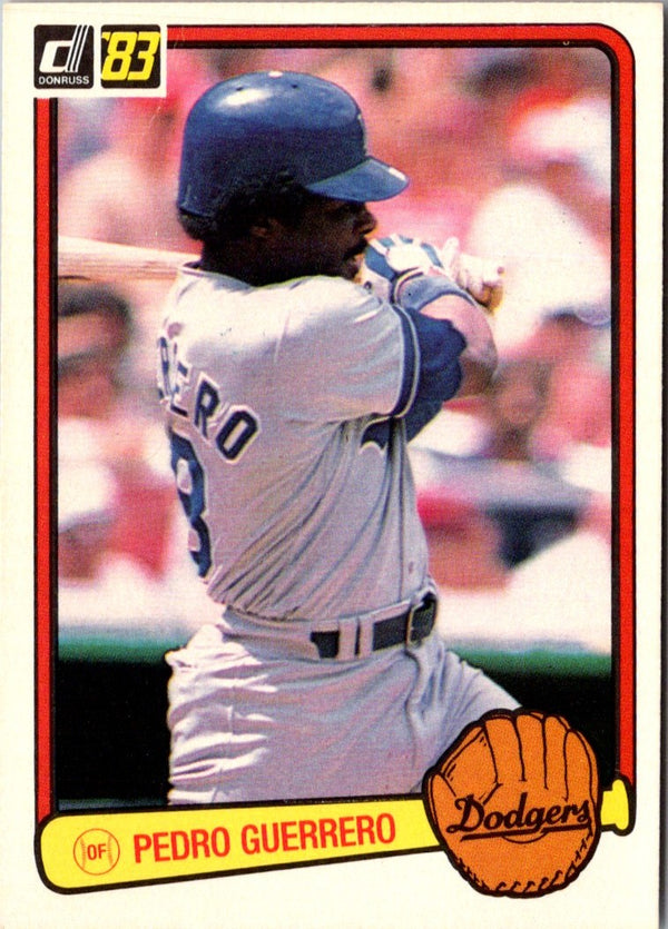 1983 Donruss Pedro Guerrero #110