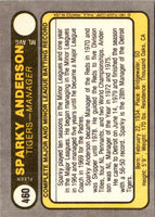 1981 Fleer Sparky Anderson #460 NM-MT+