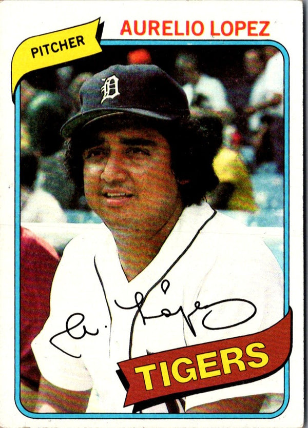 1980 Topps Aurelio Lopez #101