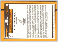 1989 Diamond Kings Cory Snyder #8