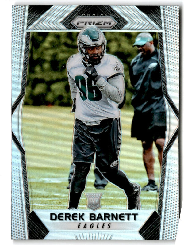 2017 Panini Prizm Derek Barnett #292 Rookie Prizm