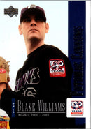 2001 Upper Deck Minors Centennial Blake Williams