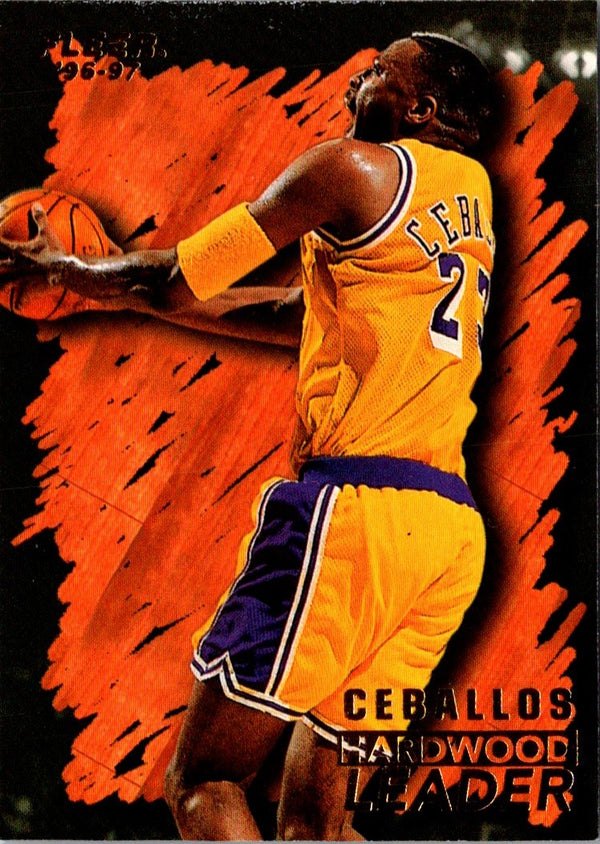 1996 Fleer Cedric Ceballos #132
