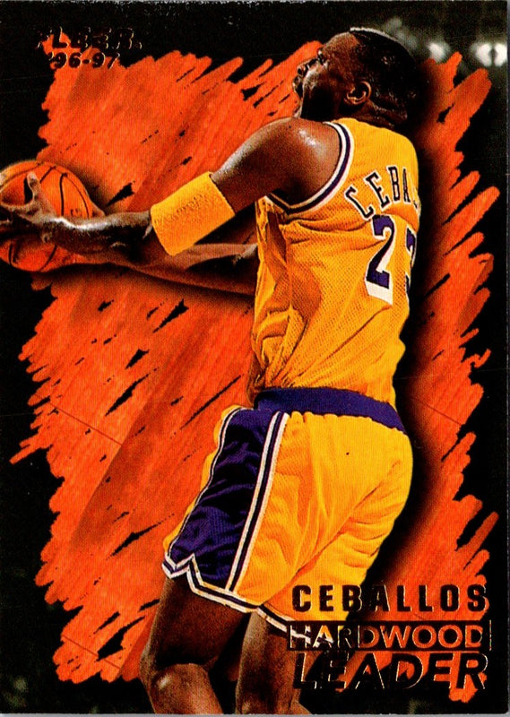 1996 Fleer Cedric Ceballos #132