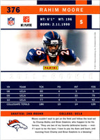 2011 Score Rahim Moore #376 Rookie
