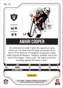 2016 Panini Amari Cooper