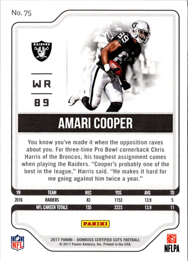 2016 Panini Amari Cooper