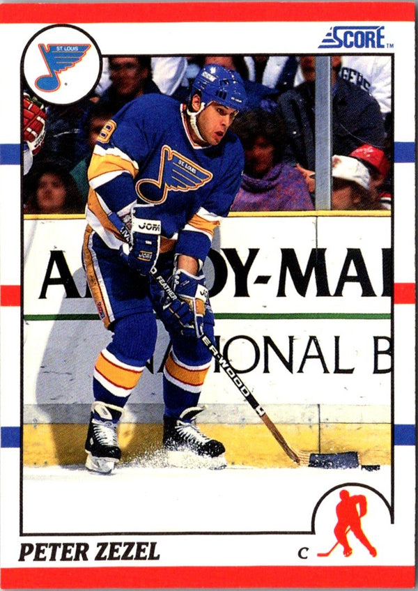 1990 Score Peter Zezel #24
