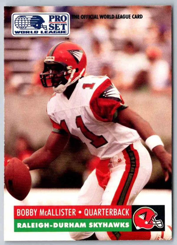 1991 Proset World League Bobby McAllister #127