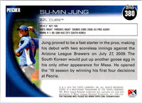 2010 Topps Pro Debut Su-Min Jung #380