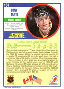 1990 Score Tony Tanti