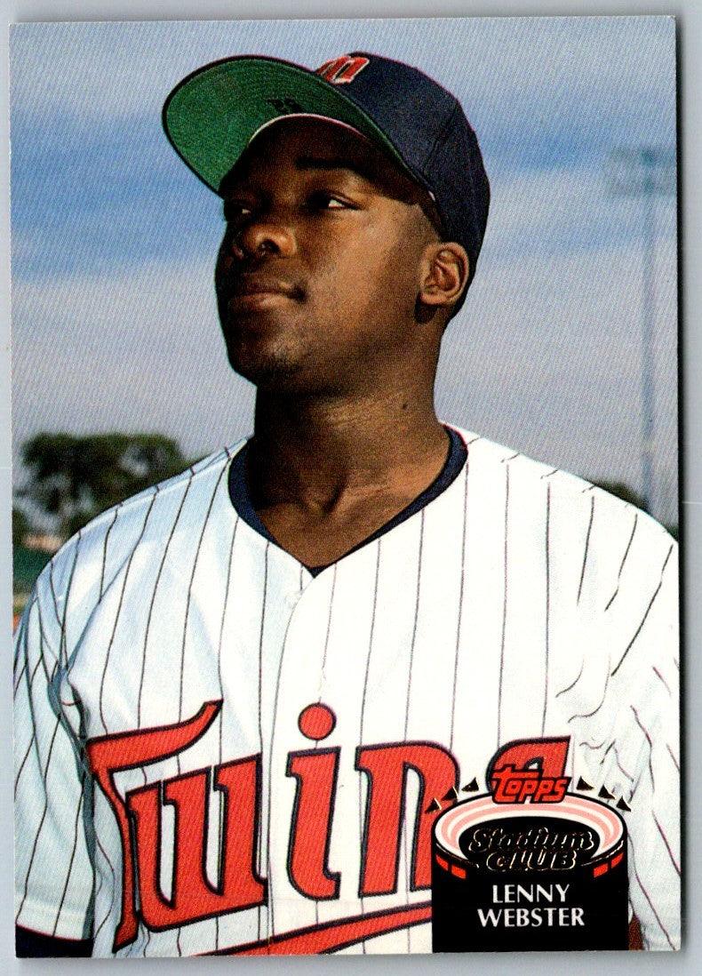 1992 Stadium Club Lenny Webster