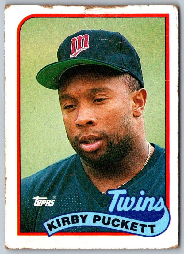 1987 Topps Kay-Bee Superstars of Baseball Kirby Puckett #24