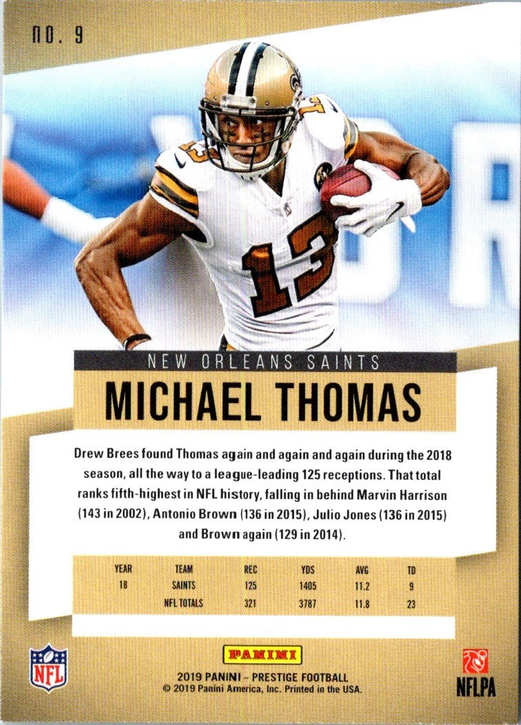 2019 Panini Prestige Michael Thomas