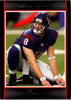 2007 Bowman Blue Matt Schaub #2 /500