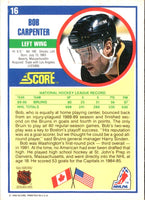 1990 Score Bob Carpenter #16