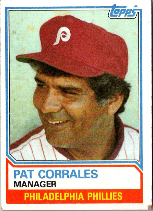 1983 Topps Pat Corrales #637 EX