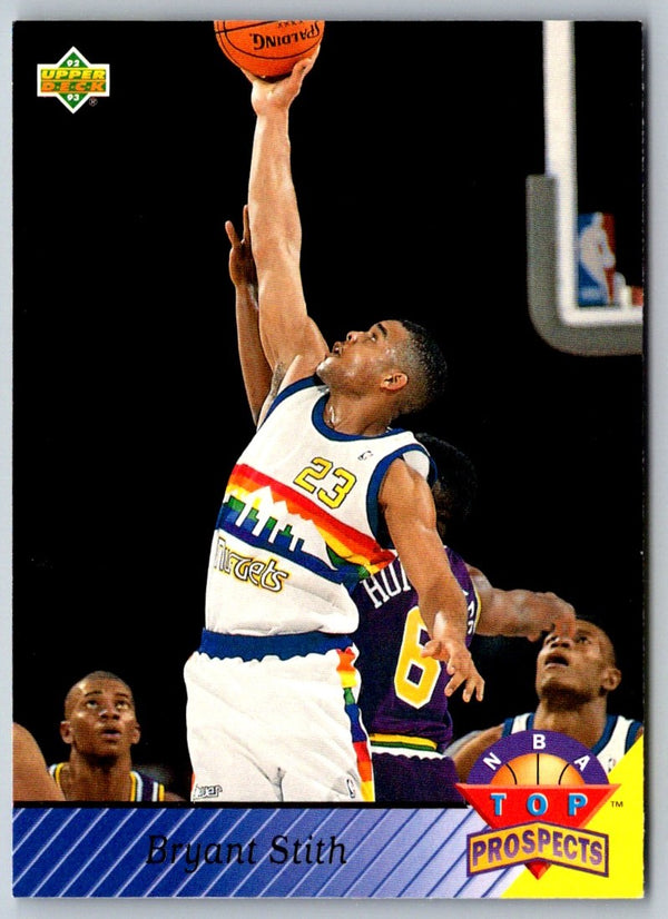 1992 Upper Deck Bryant Stith #461