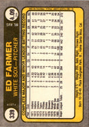 1981 Fleer Ed Farmer