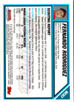 2007 Bowman Chrome Prospect Fernando Rodriguez #BC97