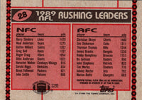 1990 Topps Barry Sanders/Christian Okoye #28