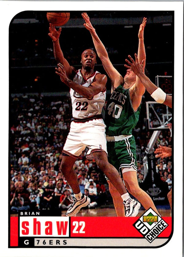 1998 Upper Deck Hardcourt Shawn Bradley #22